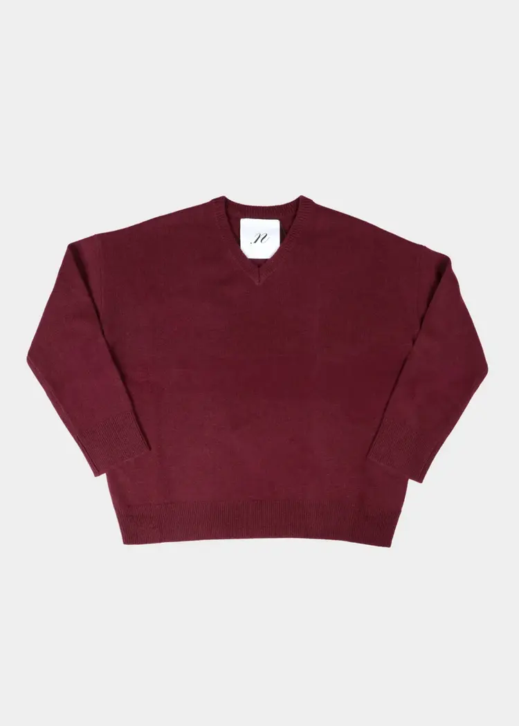 NOTED Antwerp DENIA Knit - Burgundy