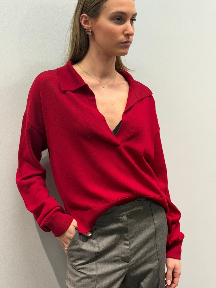 Cesar Casier AMINA Polo Red