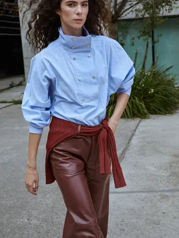 Bad Habits GAVINA Blouse Blue