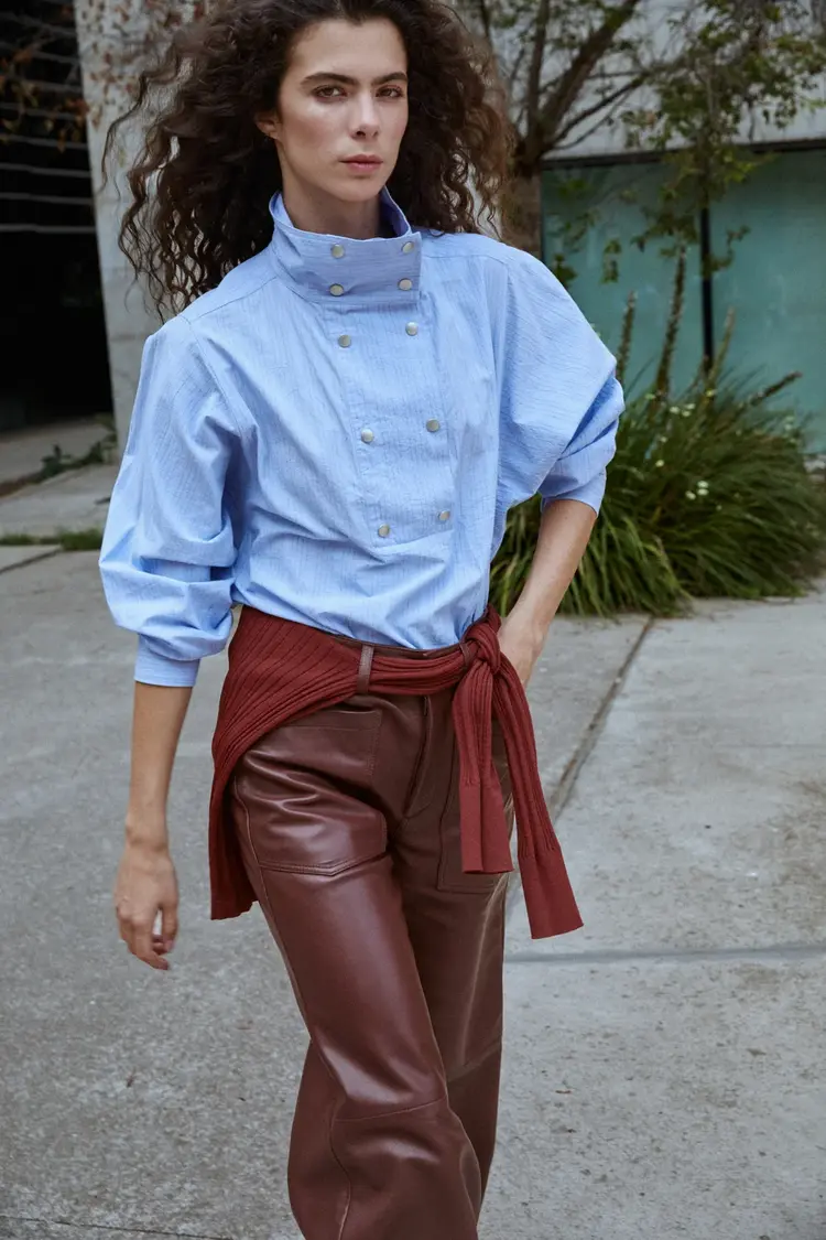 Bad Habits GAVINA Blouse Blue