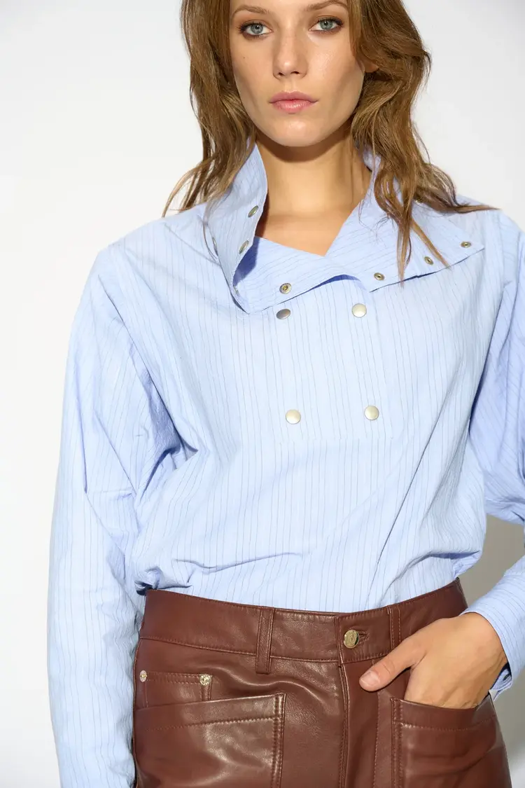 Bad Habits GAVINA Blouse Blue