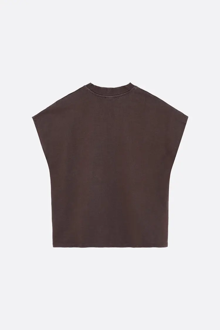 Won Hundred EMERSON T-shirt Java Brown