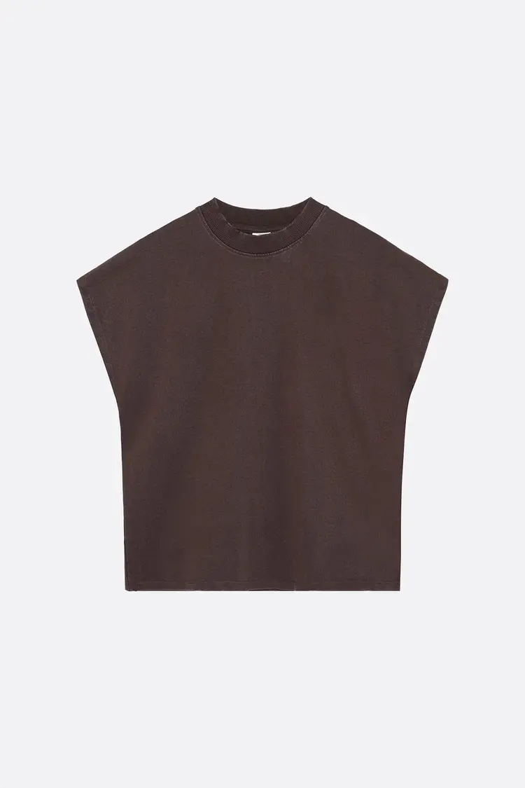 Won Hundred EMERSON T-shirt Java Brown