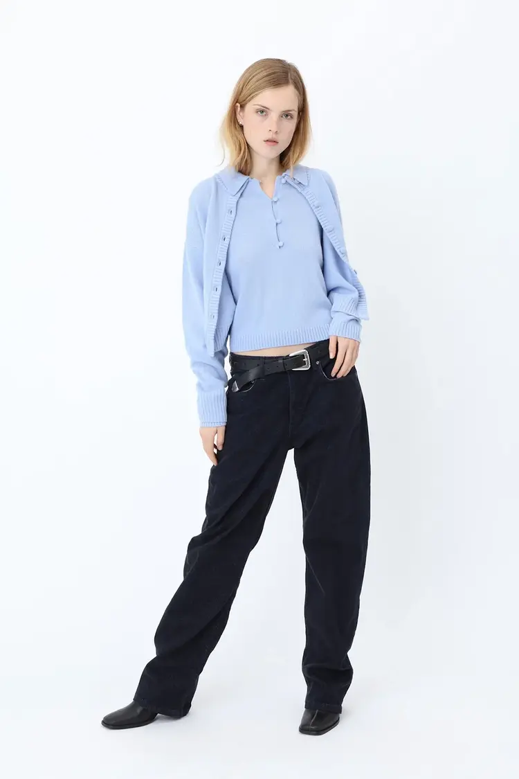 Won Hundred PAULA Cashmere Brunnera Blue