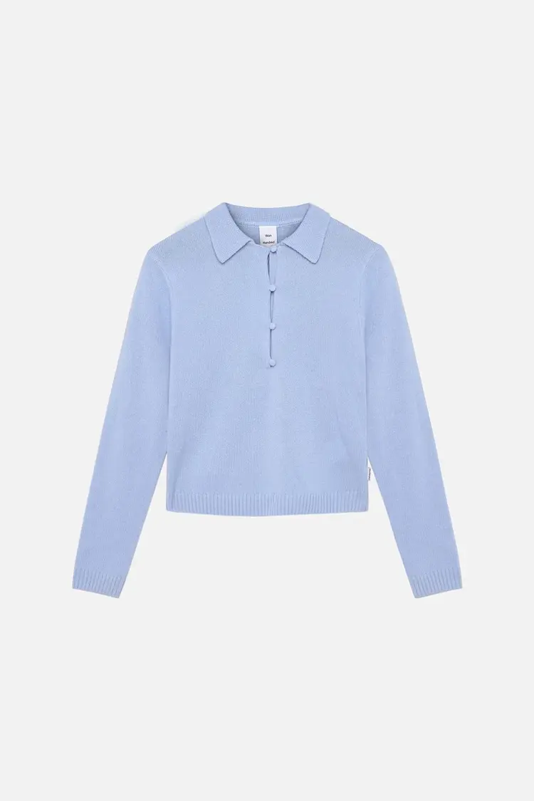 Won Hundred PAULA Cashmere Brunnera Blue