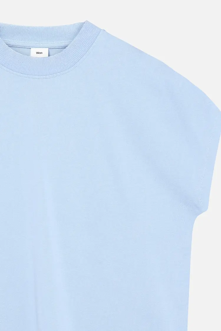 Won Hundred EMERSON T-shirt Brunnera Blue