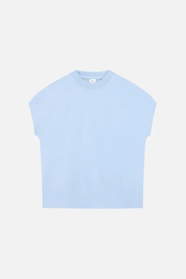 Won Hundred EMERSON T-shirt Brunnera Blue