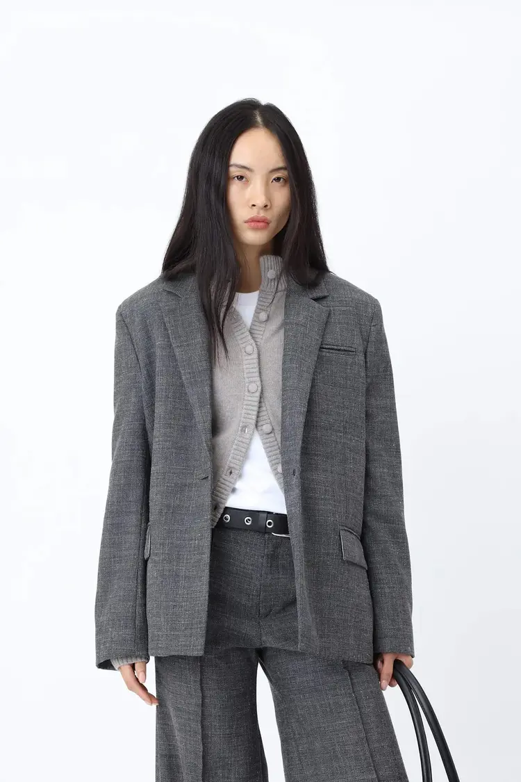 Won Hundred ALEA Cardigan Frost Gray