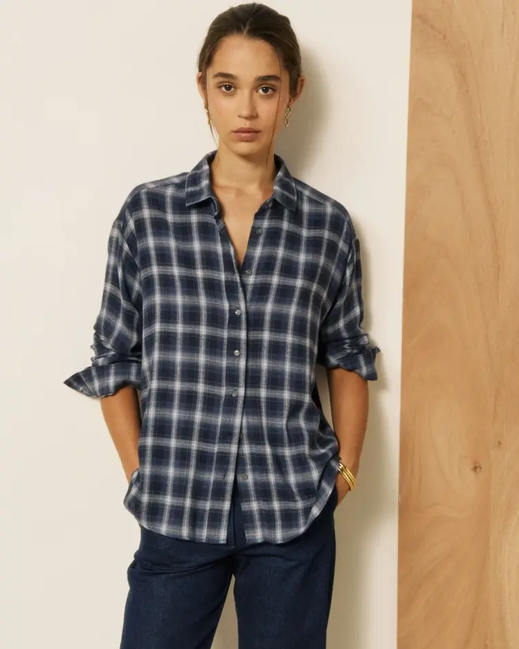 Hartford CINEMA Checked shirt