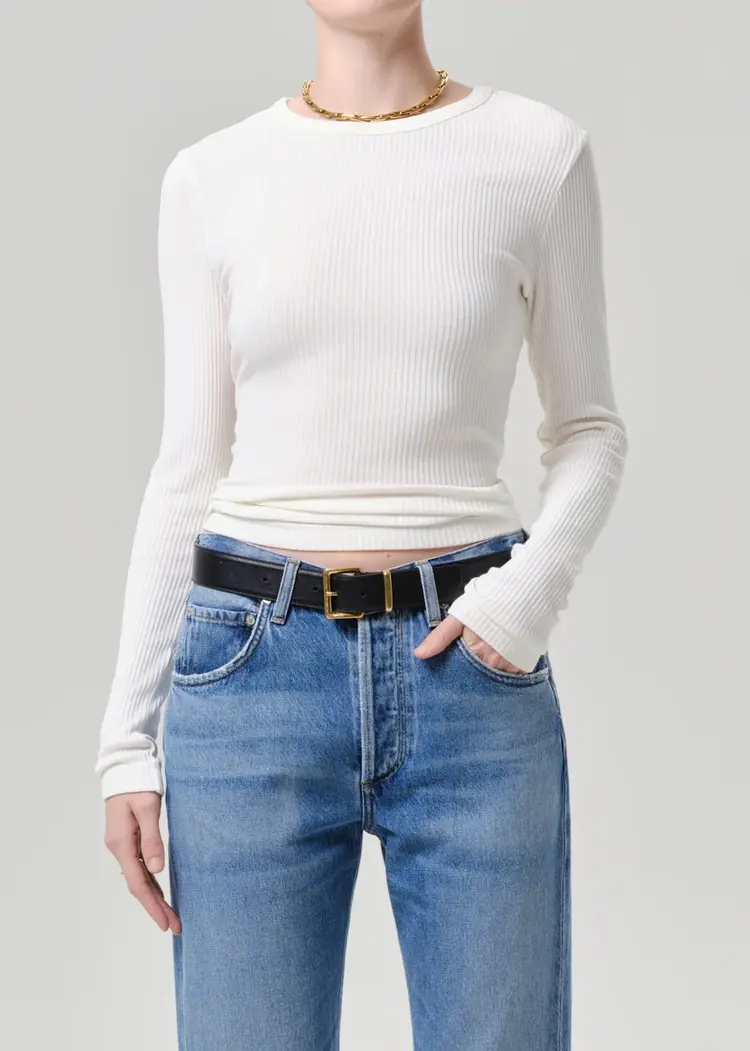 Citizens of Humanity BINA Crewneck - Pashmina