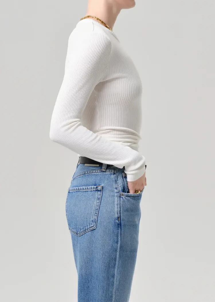 Citizens of Humanity BINA Crewneck - Pashmina