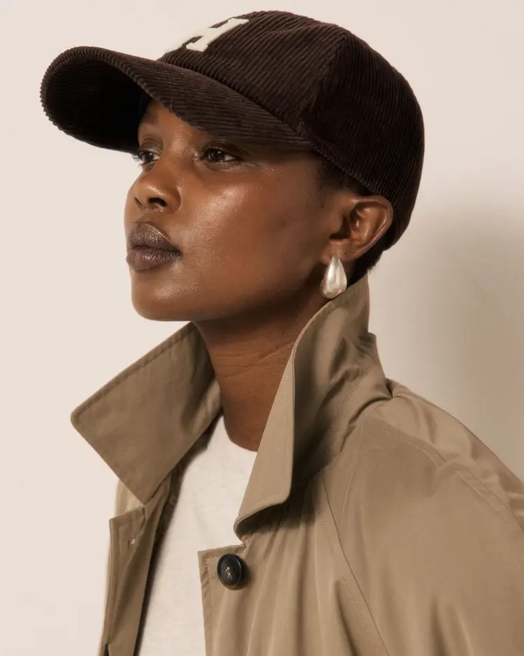 Hartford Cap H - Corduroy Brown
