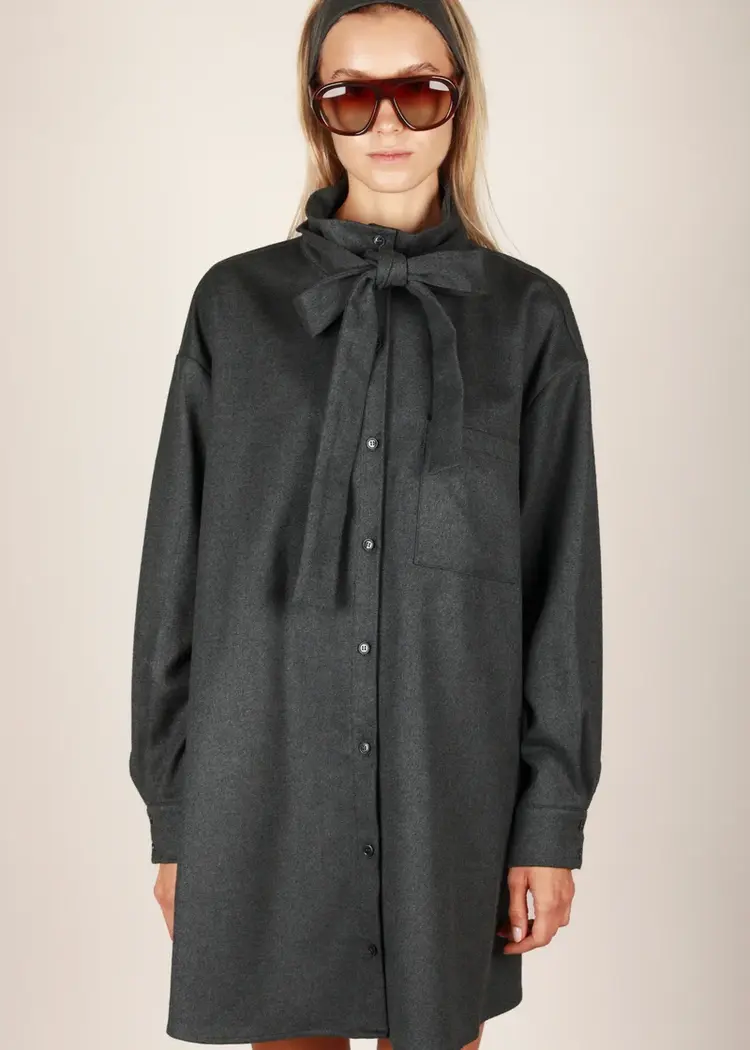 NOTED Antwerp BIBI Mini Dress - Grey