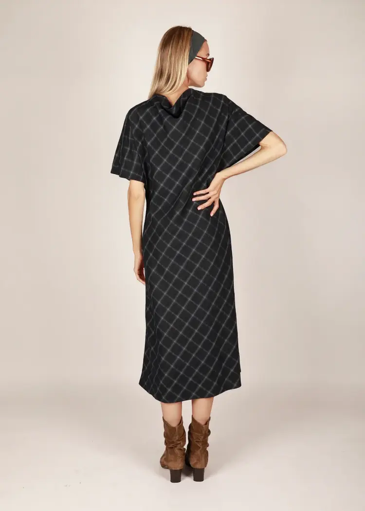 NOTED Antwerp CIM Dress - Checkered