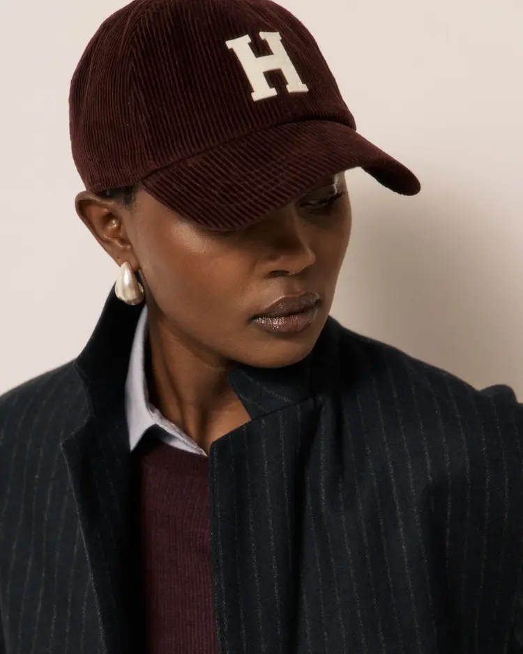 Hartford Cap H - Corduroy Bordeaux