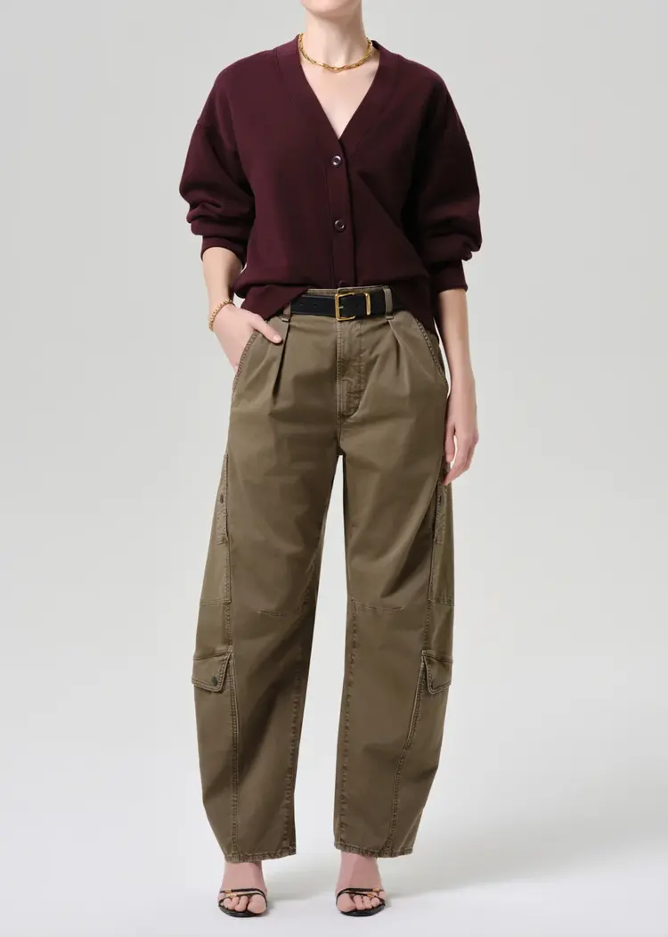 Citizens of Humanity FLEECE Cardigan Mahogany