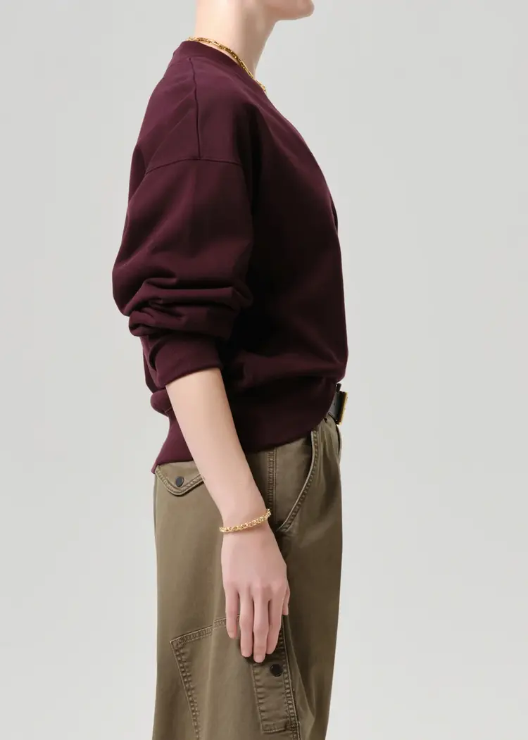 Citizens of Humanity FLEECE Cardigan Mahogany