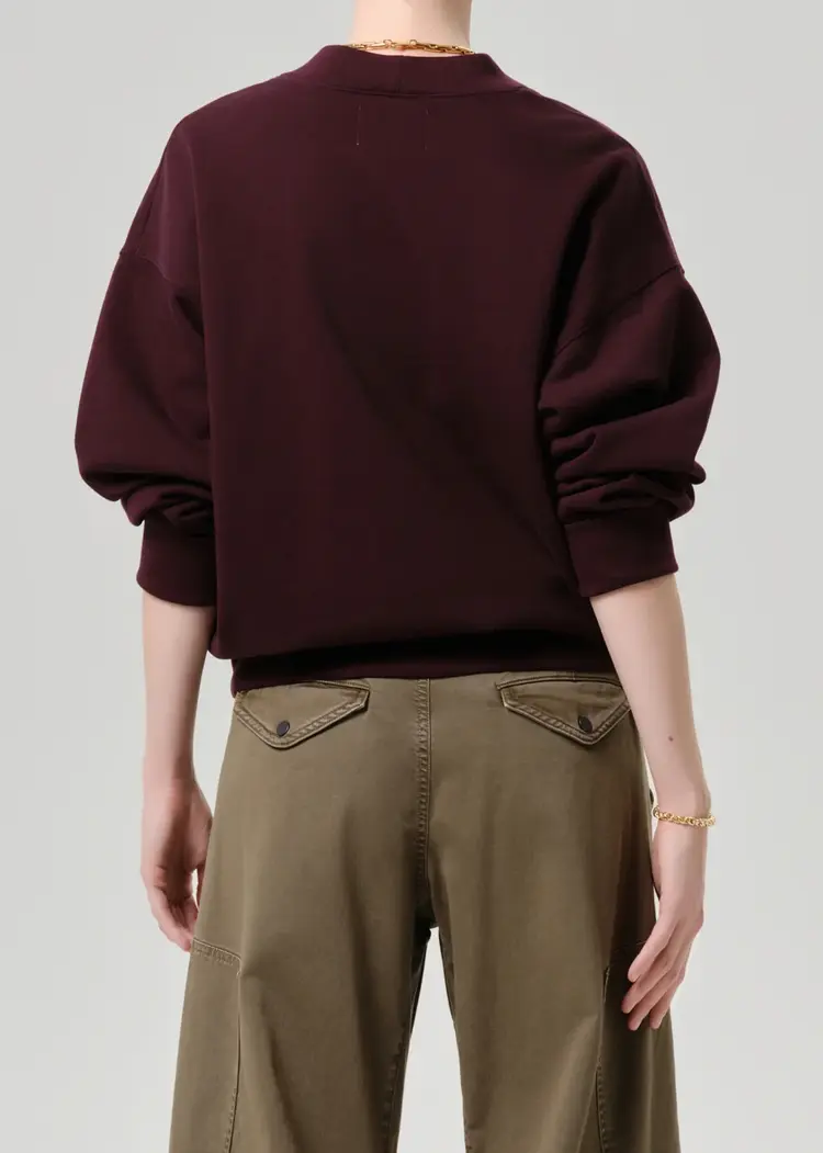 Citizens of Humanity FLEECE Cardigan Mahogany