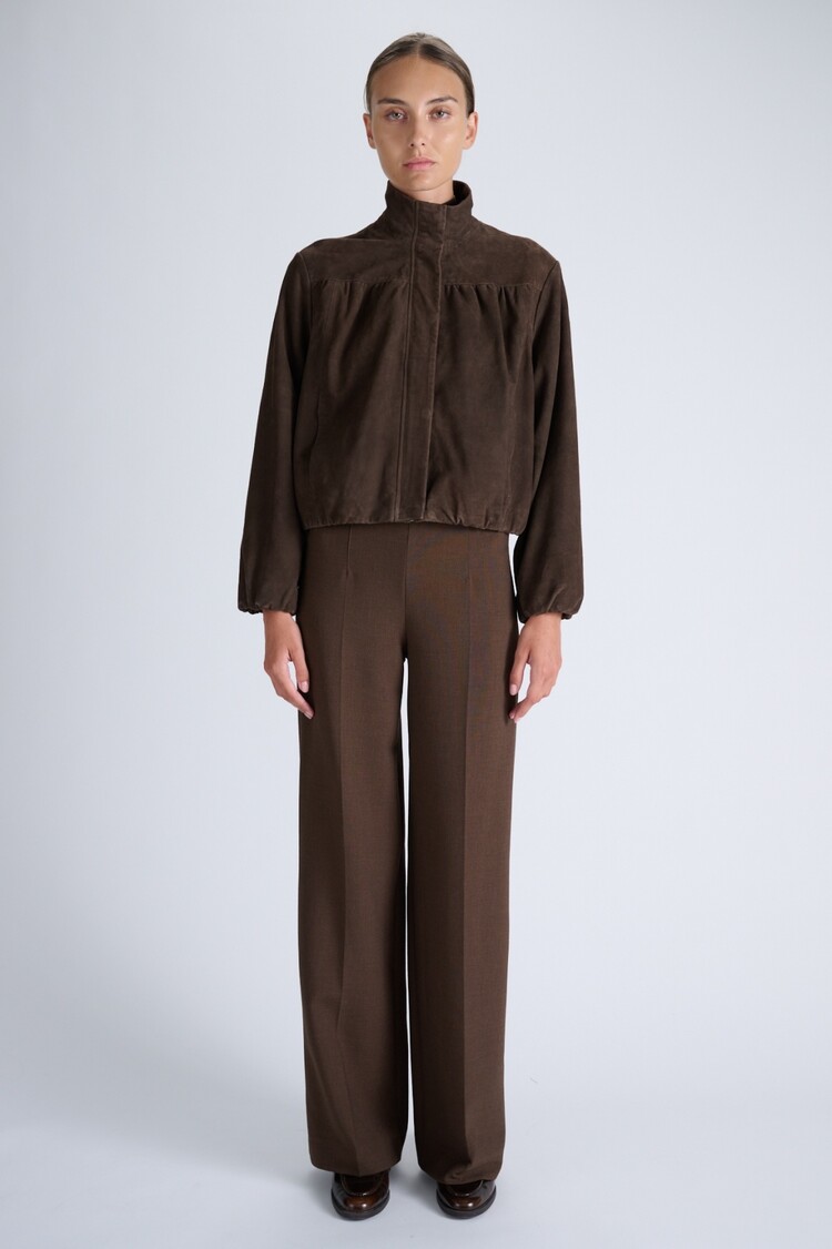 Oscar the Collection RUMBLE Jacket - Espresso