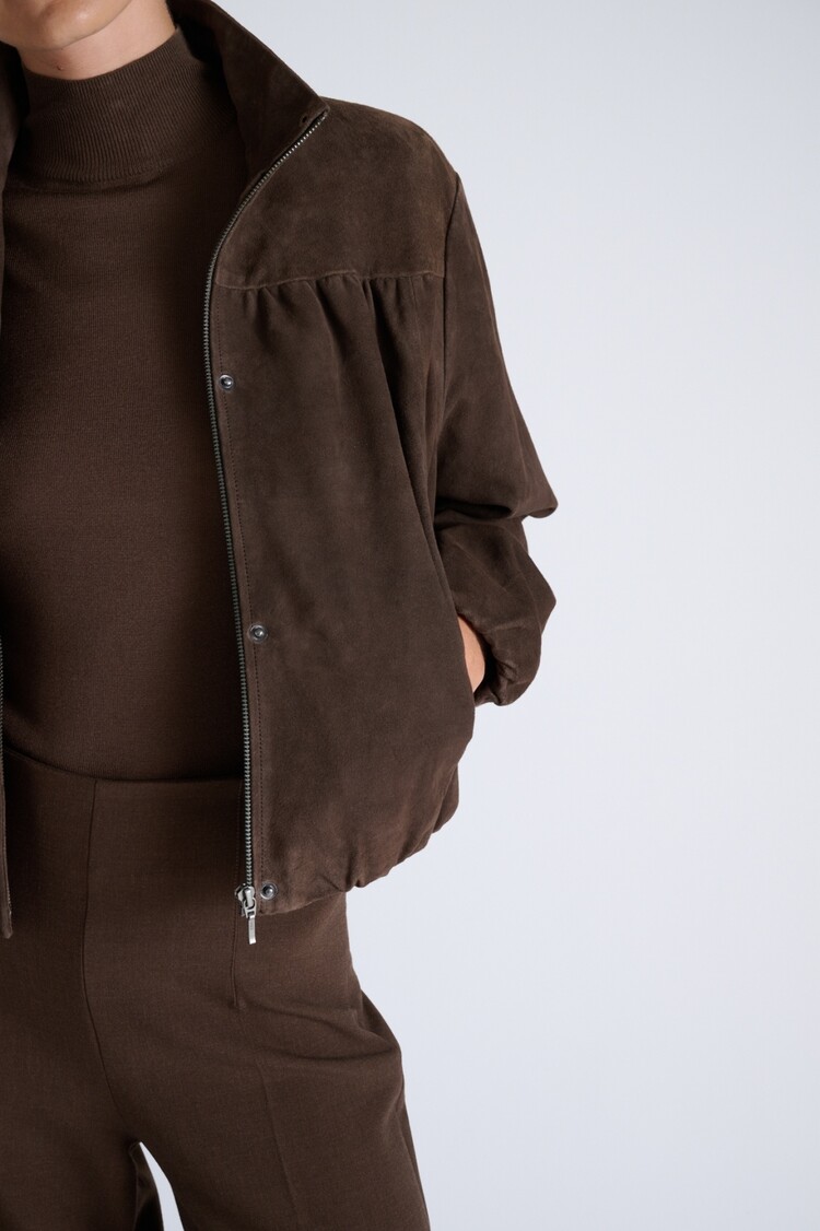 Oscar the Collection RUMBLE Jacket - Espresso