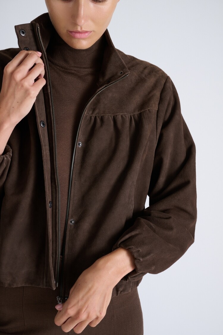 Oscar the Collection RUMBLE Jacket - Espresso