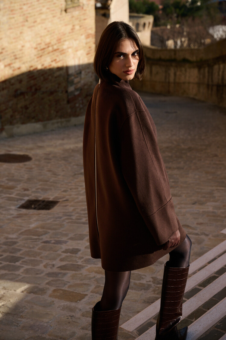 Oscar the Collection HERA Dress - Espresso