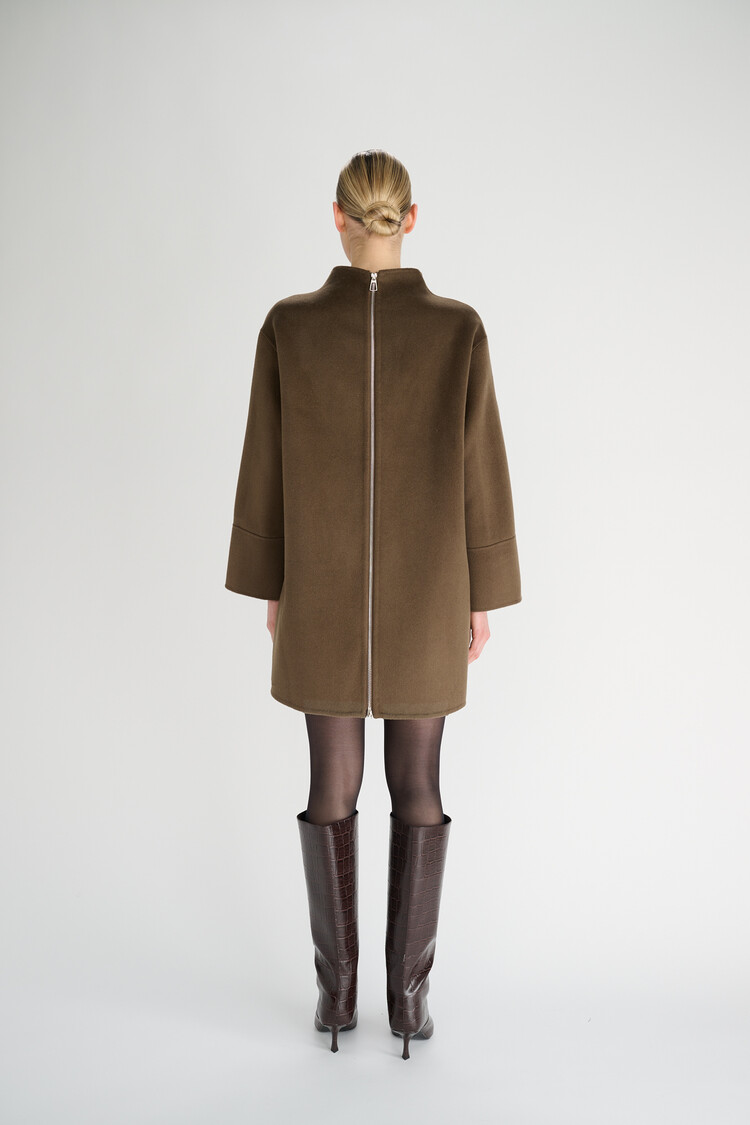Oscar the Collection HERA Dress - Espresso