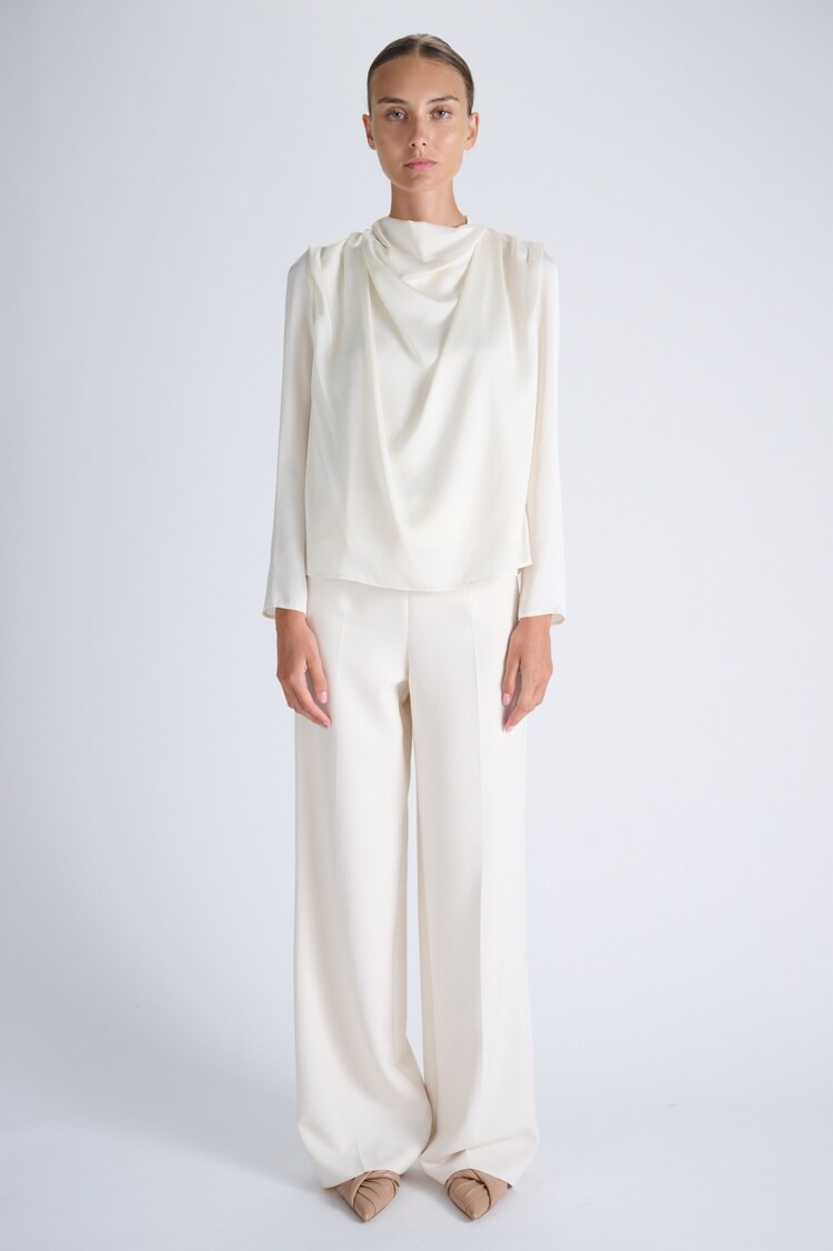 Oscar the Collection Tullah Blouse - Winter White
