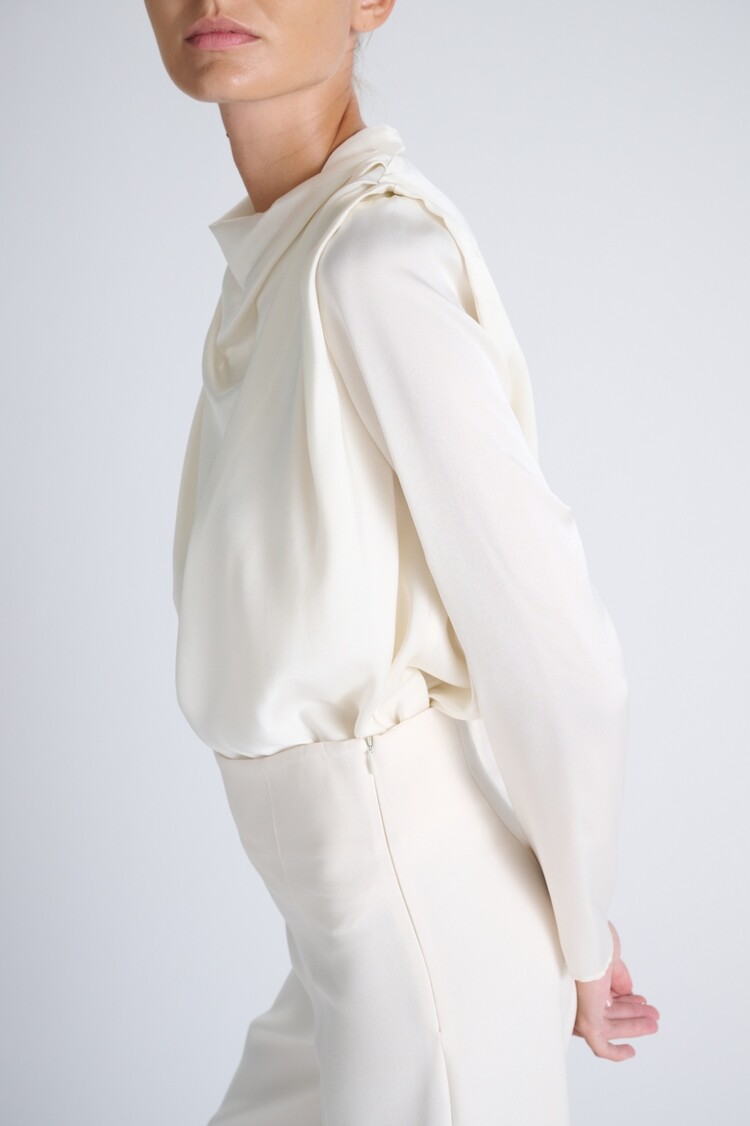 Oscar the Collection Tullah Blouse - Winter White