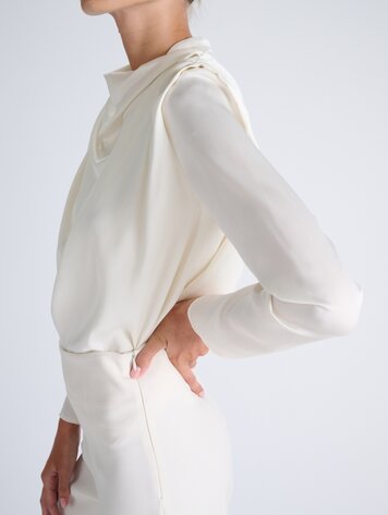 Oscar the Collection Tullah Blouse - Winter White