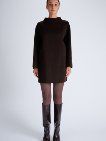 Oscar the Collection HERA Dress - Espresso