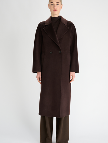 Oscar the Collection RAE Coat - Espresso