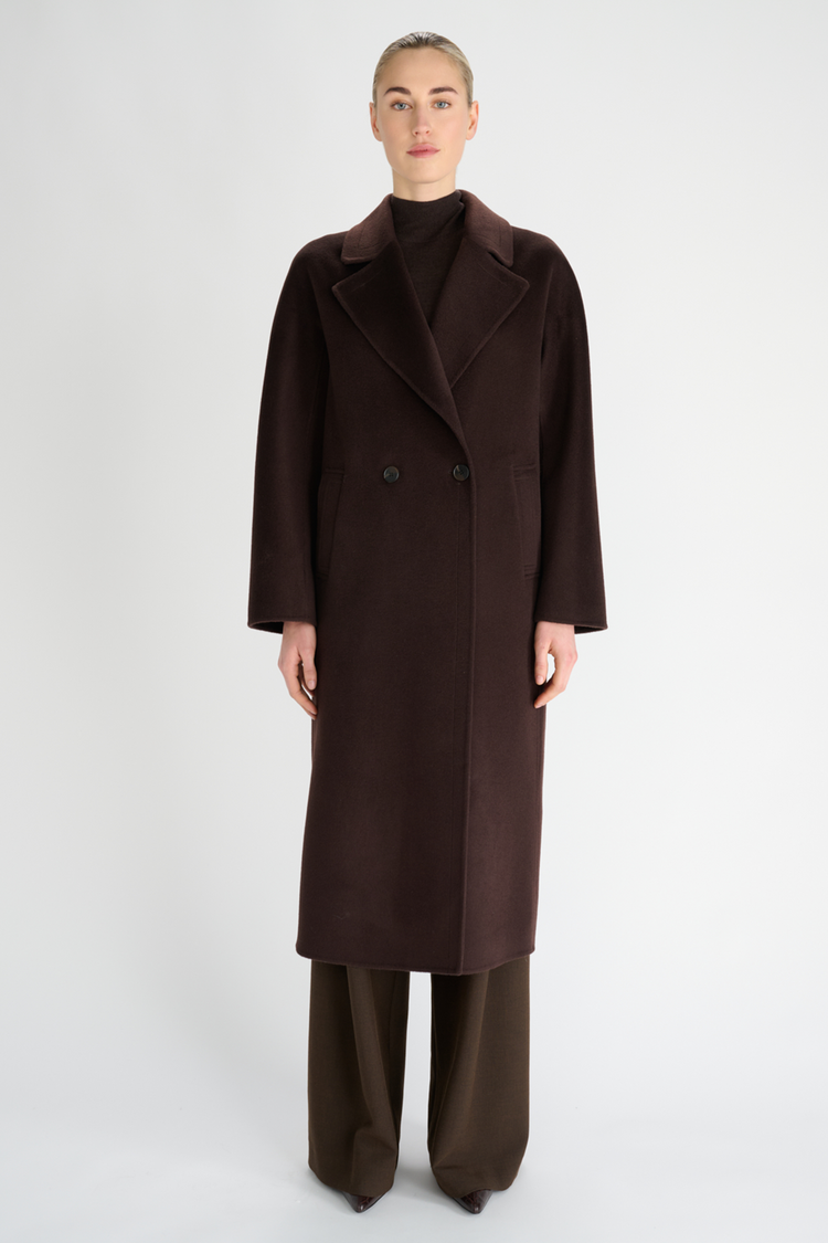 Oscar the Collection RAE Coat - Espresso