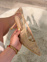 Heels Lune 22-386 Khaki