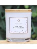 Kaars met logo en deksel