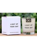 Klein kaarsje eigen logo