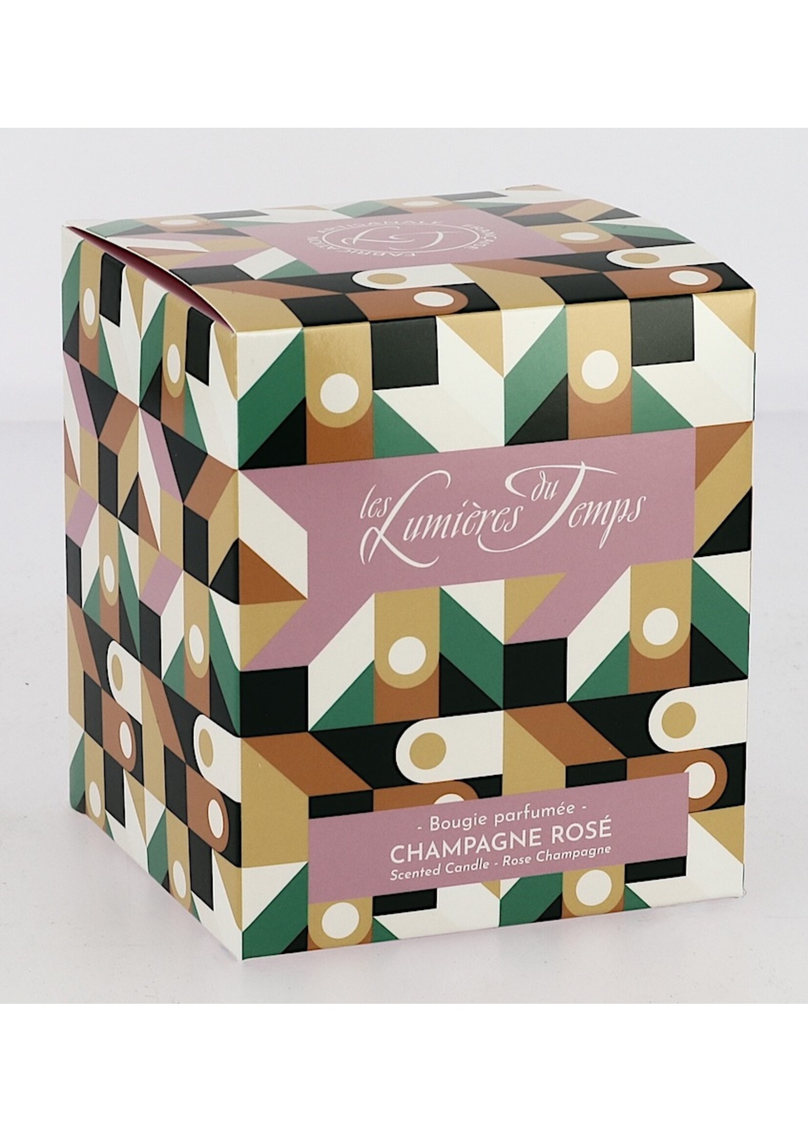 Gepersonaliseerde geurkaars verpakt in een doosje