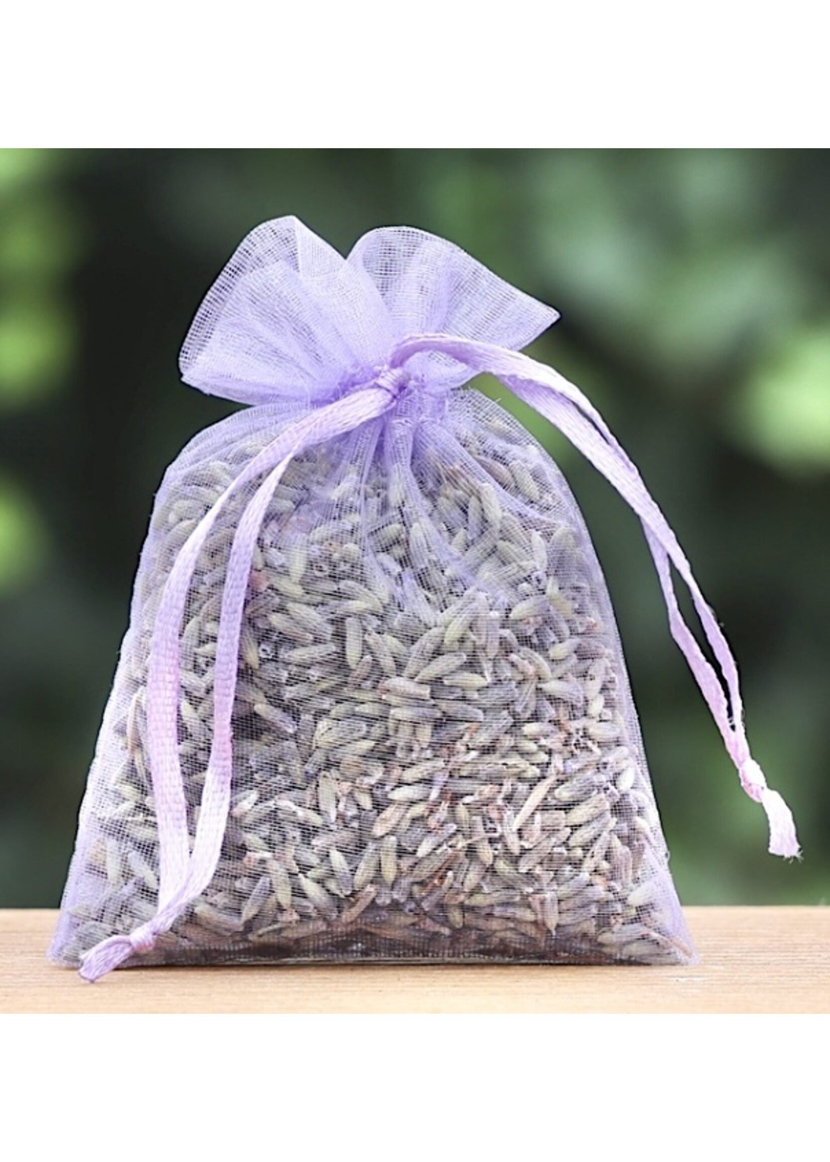 Lavendelzakje met kaartje