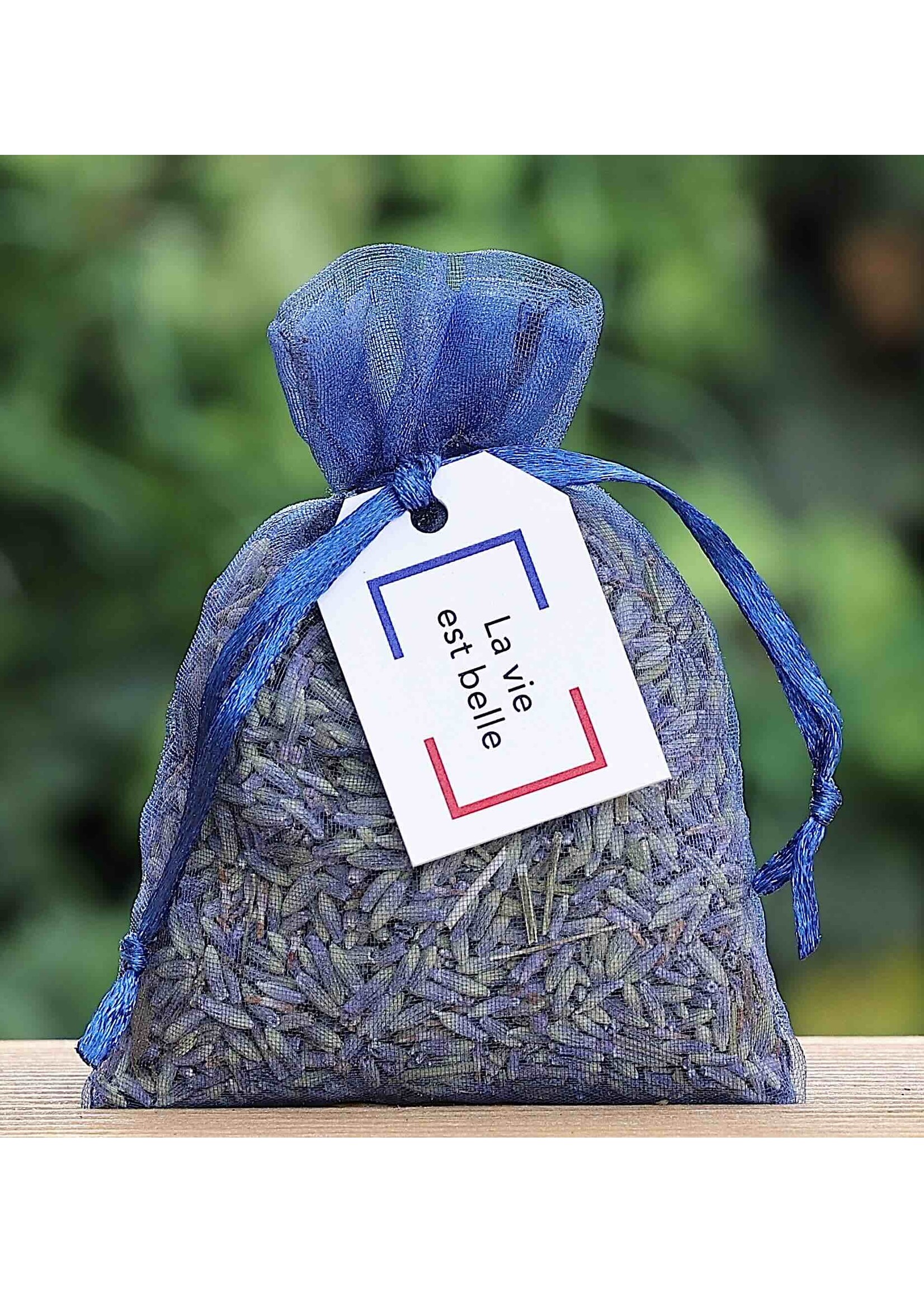 Lavendelzakje met kaartje