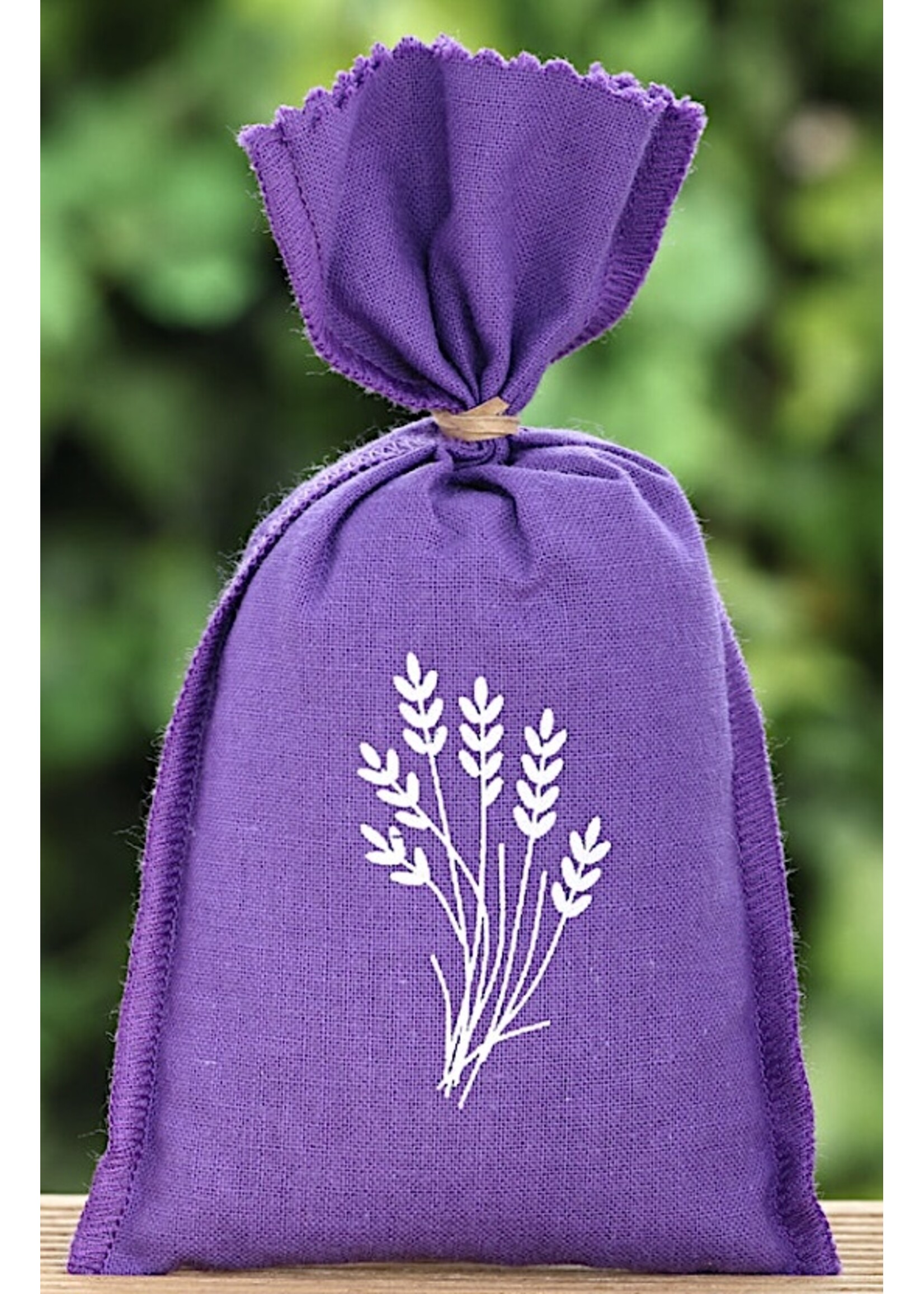 Lavendelzakje met bedrukking
