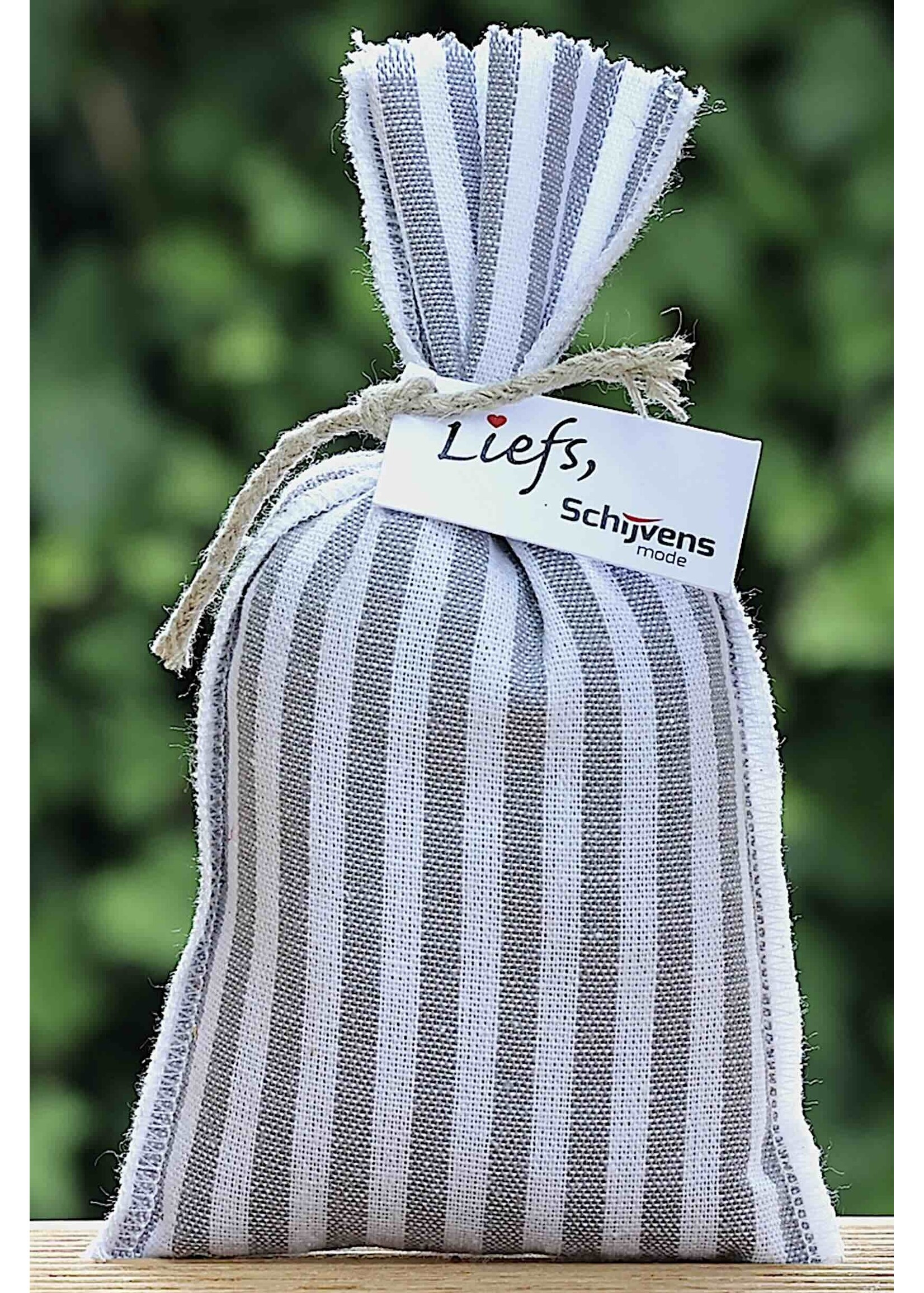 Lavendelzakje met kaartje