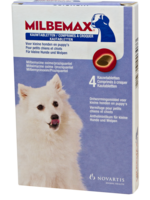 Milbemax Milbemax Kauwtabletten Hond Klein Chewy <5kg 4 tabl.