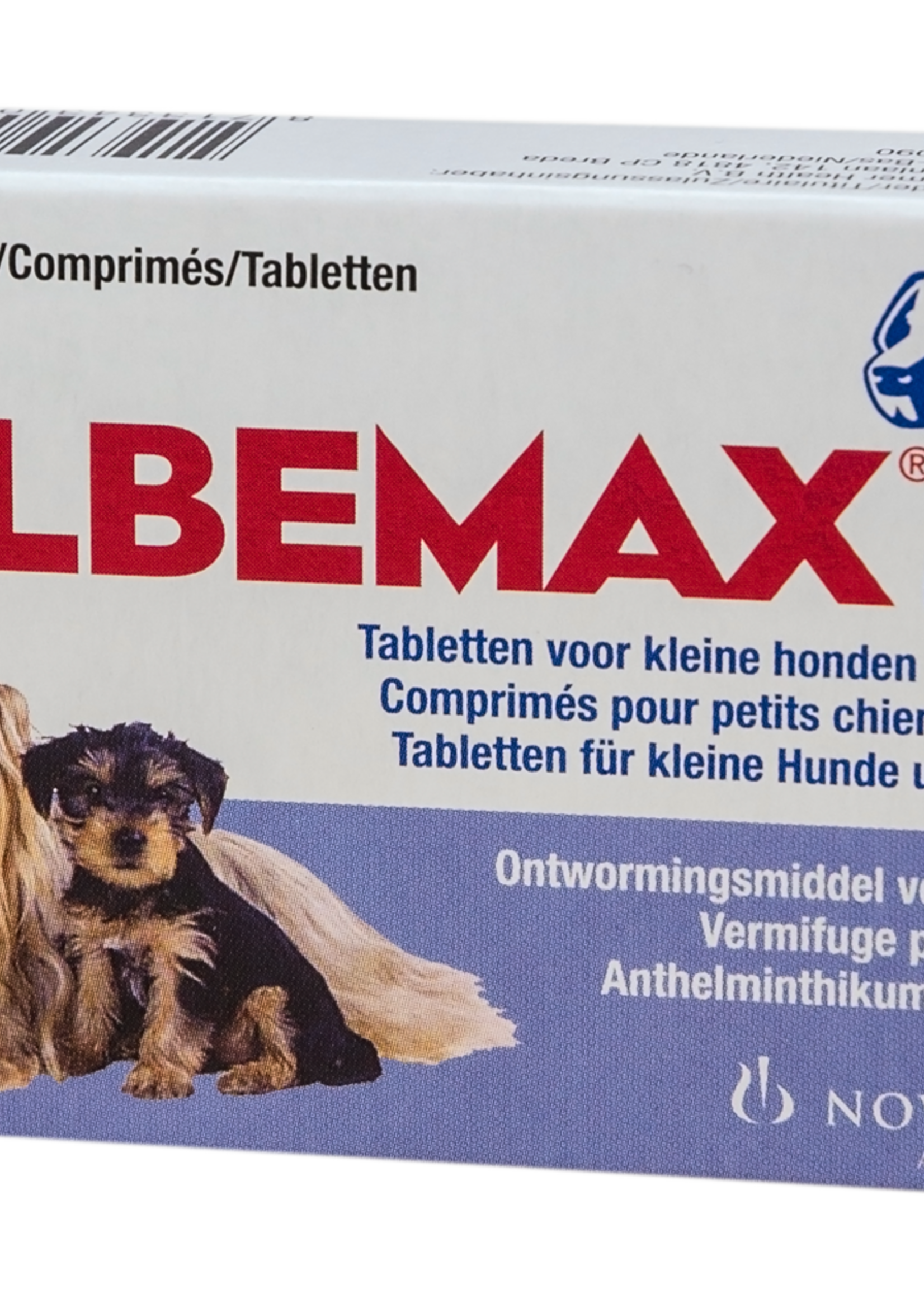Milbemax Milbemax Tabletten Puppy/Kleine hond <5kg 4 tabl.