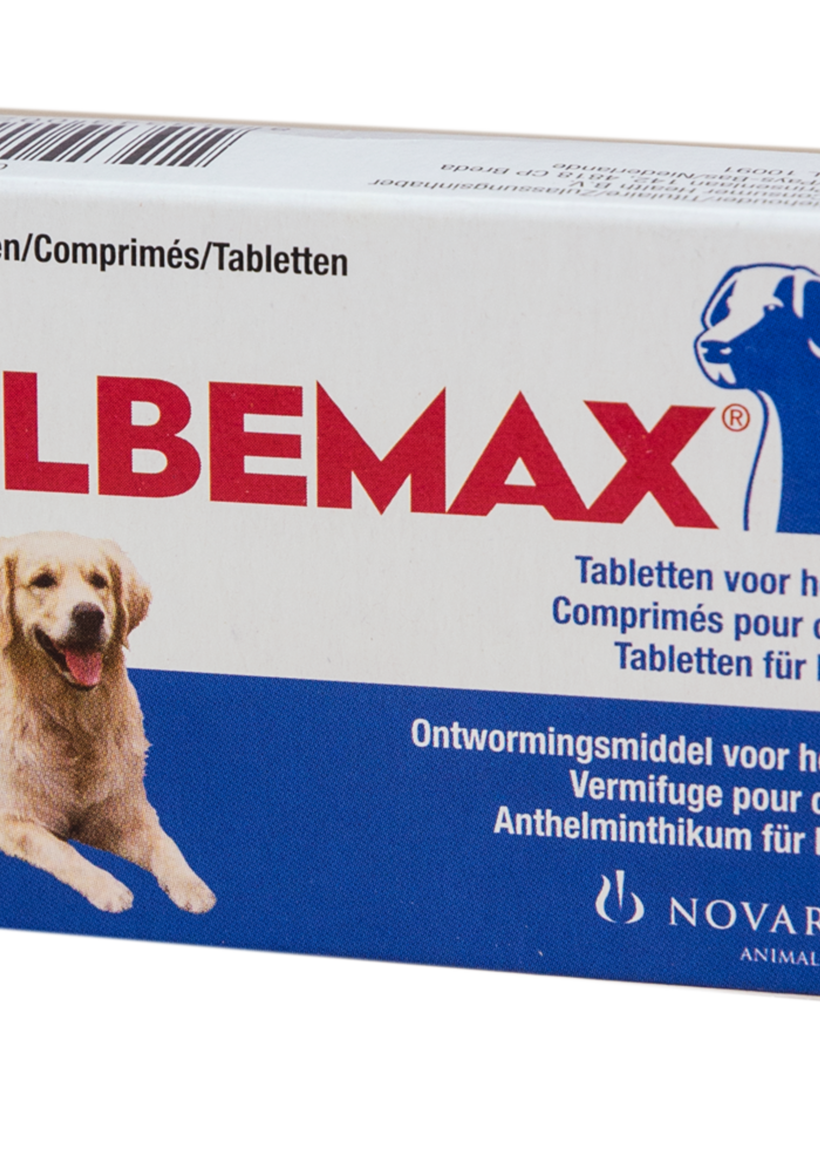 Milbemax Milbemax Tabletten Hond Groot 5-75kg 4 tabl.