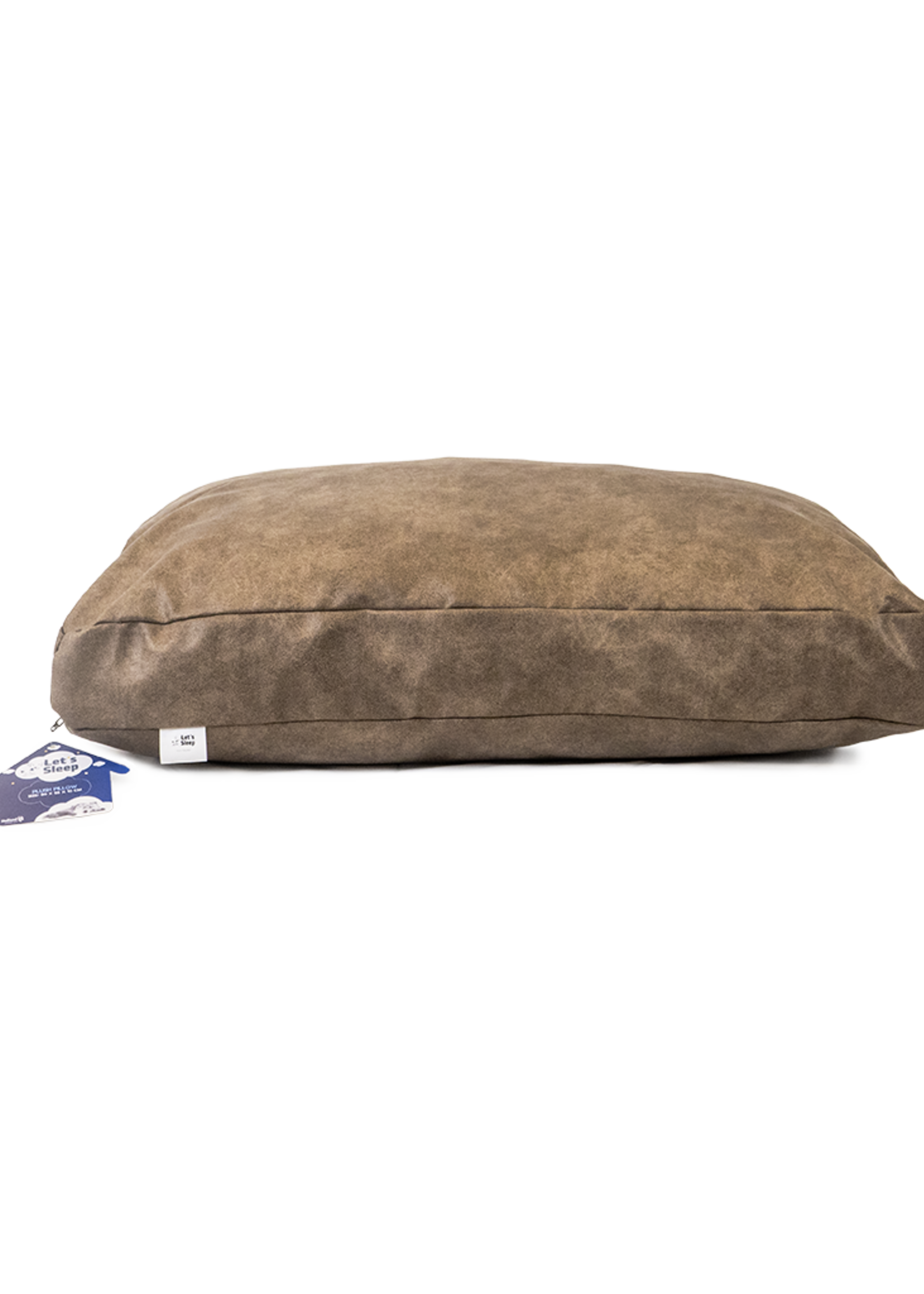 Let's Sleep Let's Sleep Plush Pillow Hondenkussen XL Taupe