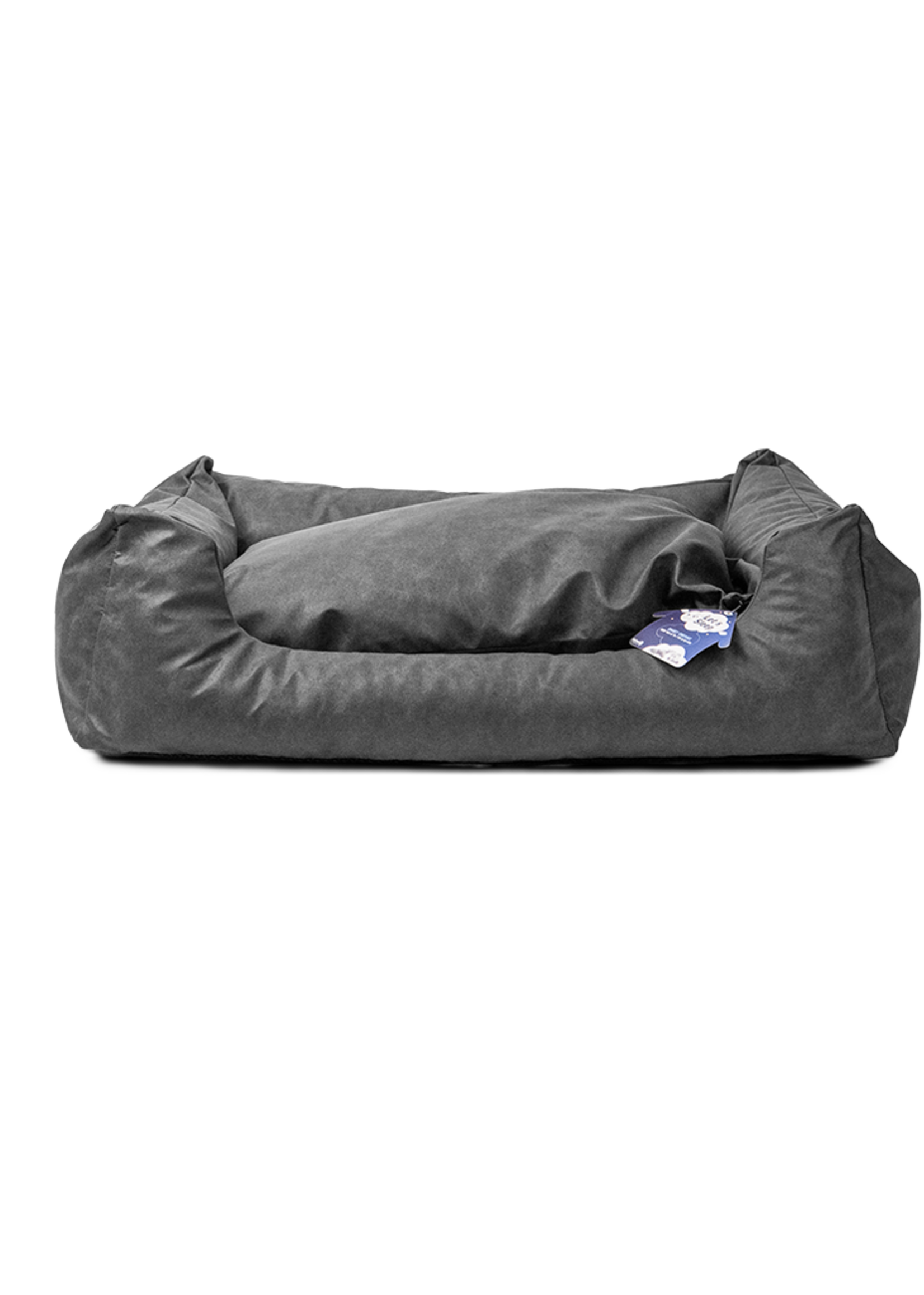 Let's Sleep Let's Sleep Sweet Dreams Hondenmand Met Kussen L Antraciet