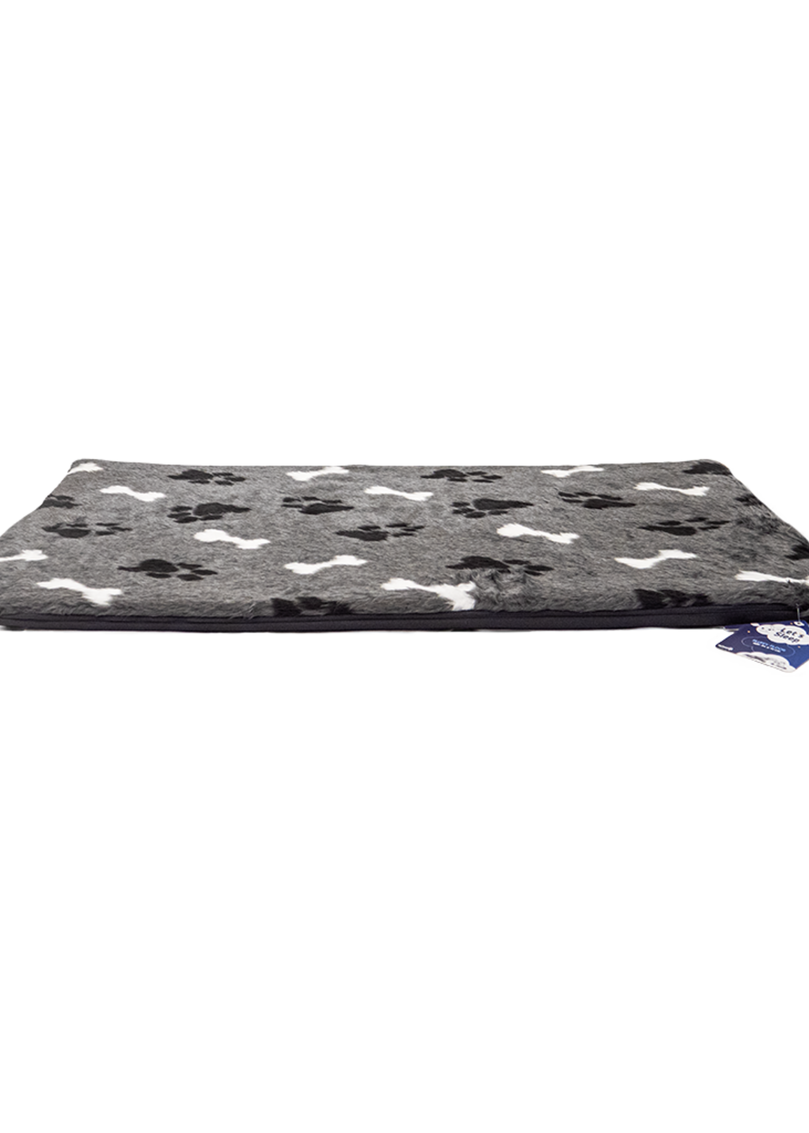 Let's Sleep Let's Sleep Fluffy Floor Benchkussen XL Antraciet