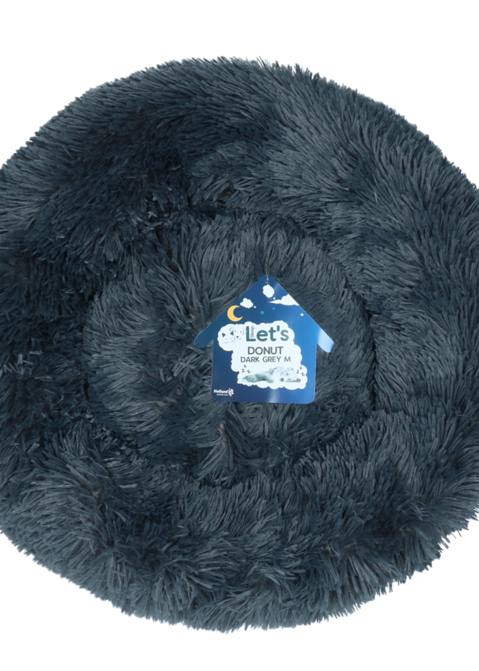 Let's Sleep Let's Sleep Donut Donkergrijs M