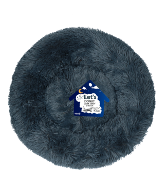 Let's Sleep Let's Sleep Donut Donkergrijs XL