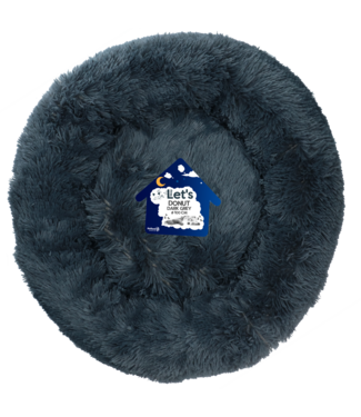 Let's Sleep Let's Sleep Donut Donkergrijs XXL